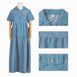 Verano Damas Casual Oversized Vintage